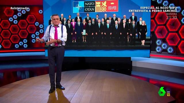 (29-06-22) La reacción de Wyoming ante la falta de mujeres en la foto de la cumbre de la OTAN