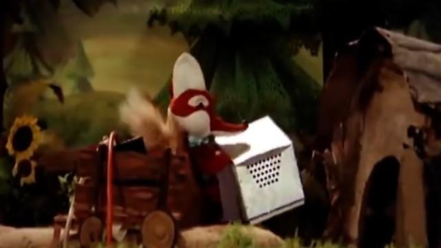 Herr Fuchs baut eine Waschmaschine