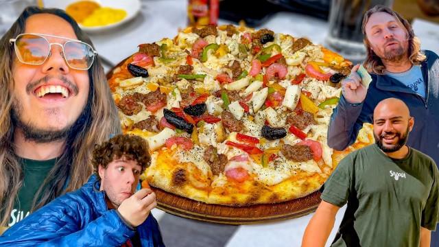 PIZZA IN MAROCCO - non riusciamo a mangiare male!