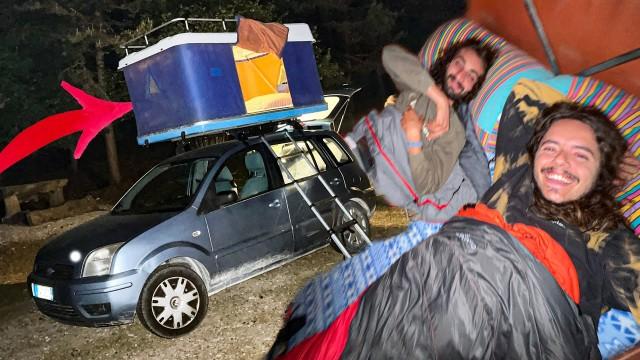 una notte in Maggiolina