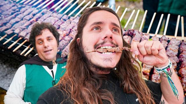 gli ARROSTICINI della Contea e la PAMPANELLA in Molise