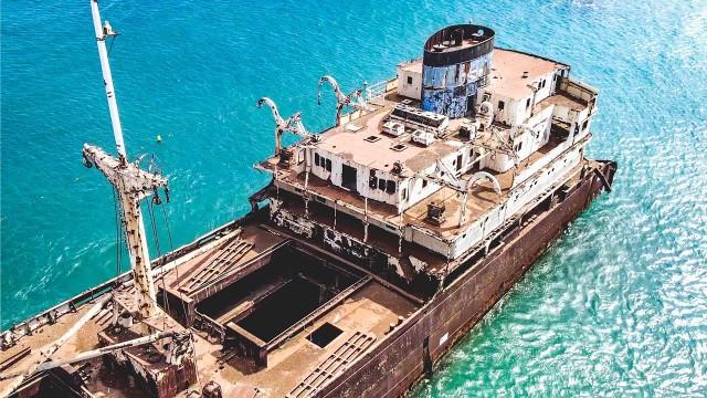 ho trovato una nave fantasma