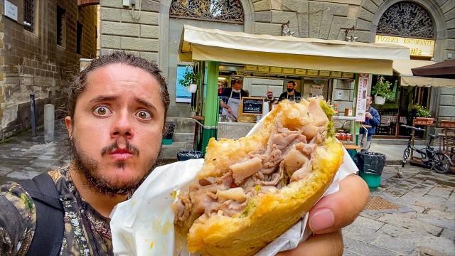 non avevo mai mangiato il LAMPREDOTTO (Firenze street food)