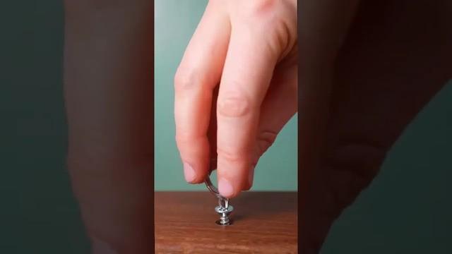 I made a screwdriver ring! Please note that I shaved my knuckles for this shot.