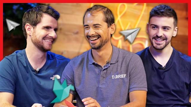 On fait des origamis avec un pilote de chasse !