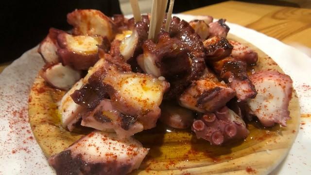 il leggendario pulpo di Melide