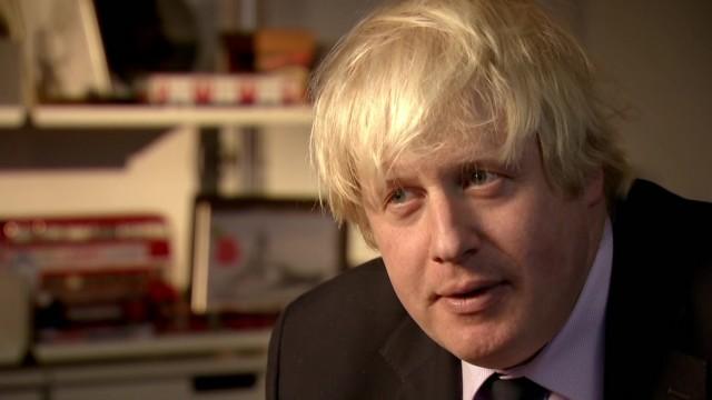 Boris Johnson: Departing Downing Street