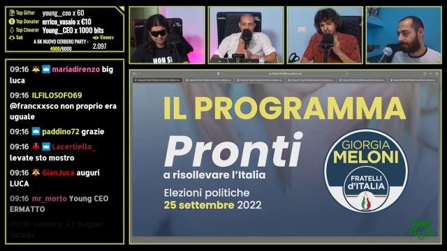 Visioniamo i PROGRAMMI ELETTORALI: Fratelli d’Italia di GIORGIA MELONI | Cerbero Podcast #1474