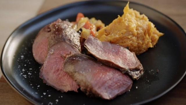 Turkey Tenders & Salmon with Lemon & Dill