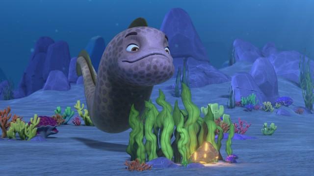 Mighty Pups Stop a Mighty Eel