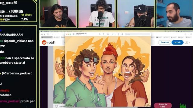 il REDDIT del Cerbero POSSIEDE dei grandi Artisti. Complimenti a voi… | Cerbero Podcast #1485
