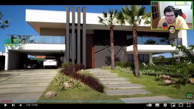 CASA SUPER MODERNA E IMPONENTE COM RGB (AUMENTA O FPS) NO CEARÁ