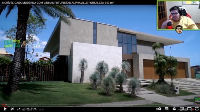 INCRÍVEL CASA MODERNA FUTURISTAS EM FORTALEZA DE 840 m²
