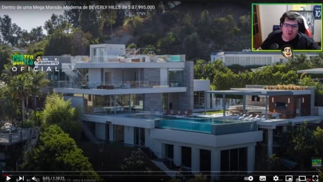 CASA DE 38 MILHÕES DE DÓLARES EM BEVERLY HILLS