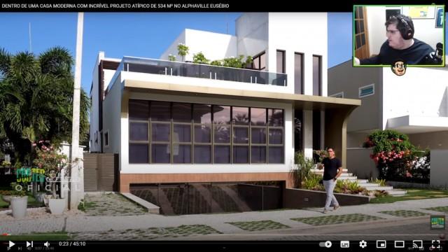 CASA MODERNA COM INCRÍVEL PROJETO ATÍPICO DE 534 M²