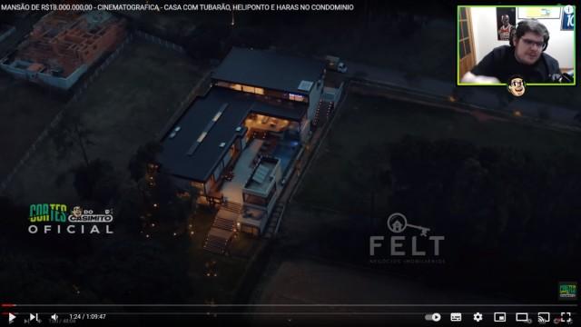 MANSÃO CINEMATOGRÁFICA - 18 MILHÕES (TEM ATÉ TUBARÃO)
