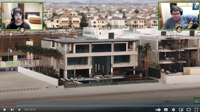 MANSÃO COM GARAGEM SUBAQUÁTICA EM DUBAI