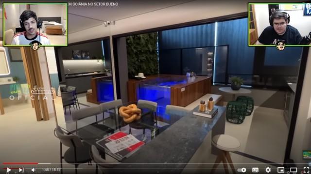 APARTAMENTO COM HIDRO NA VARANDA EM GOIÂNIA