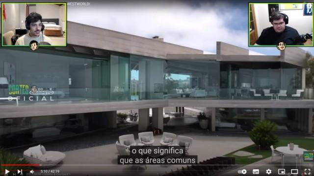 MANSÃO MODERNA E FUTURISTA DA WESTWORLD