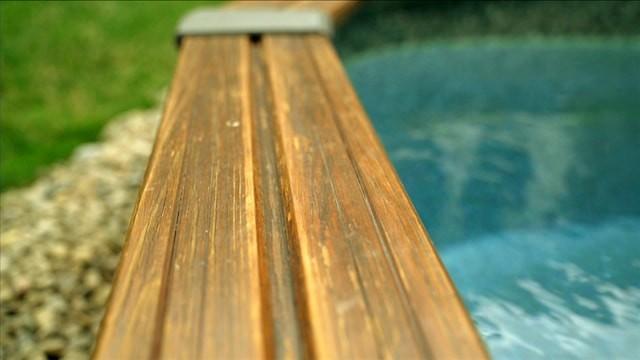 Des problèmes de pourriture avec des piscines en bois