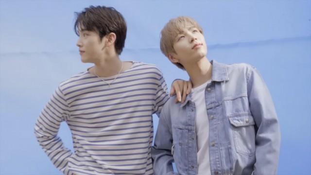 We'll look good together, right?☺ | ROUND A'ROUND Photoshoot Behind