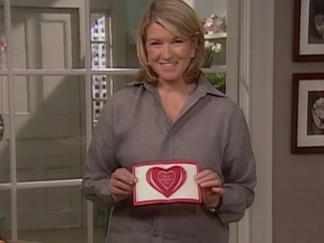 Valentine Cards; Lamb Chops; Vegetable Salad; Speculaas