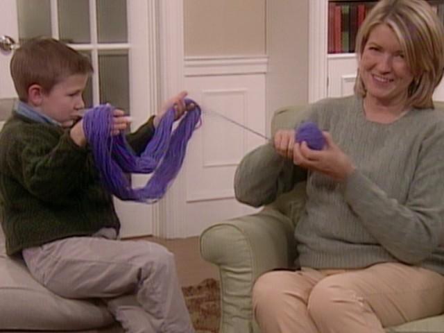 Kids Knitting; Rice and Black Beans; Brazilian Fruit Salad
