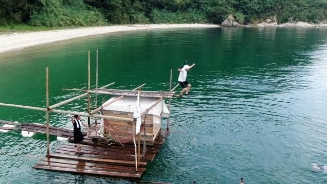 DASH島…海に浮かぶサウナ&ロープウェー復活のカギ