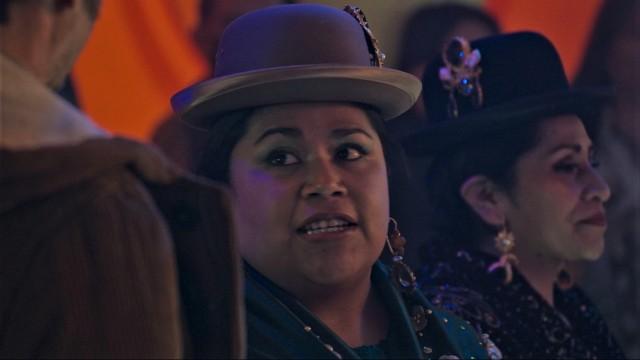 Cholitas en acción