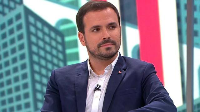 Alberto Garzón y Miguel Ríos