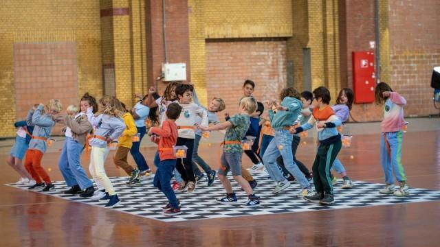 Pingpongballen schudden