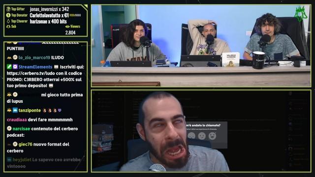Prova a NON RIDERE con VERSI + gamer Toxic e Gabbrone/Rubino | Cerbero Podcast #1548