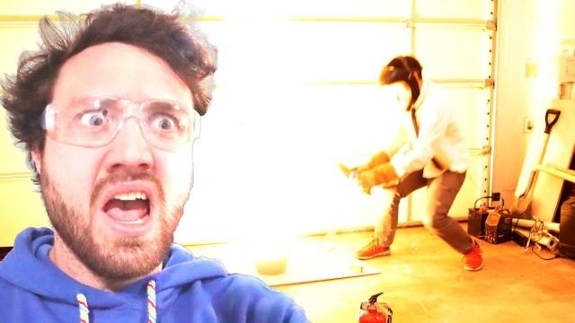 He Almost Lit My House On Fire