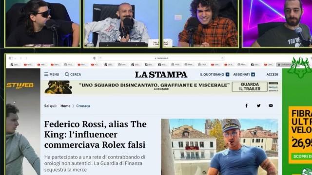 il “King” FEDE ROSSI BECCATO dalla FINANZA per TRUFFA di ROLEX FALSI… | Cerbero Podcast #1566