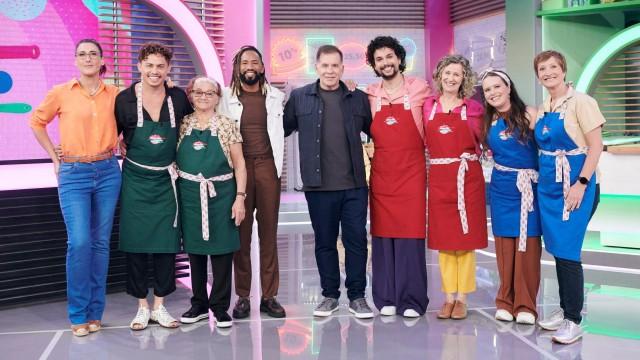 Sônia Bridi, Silvero Pereira e Vítor diCastro
