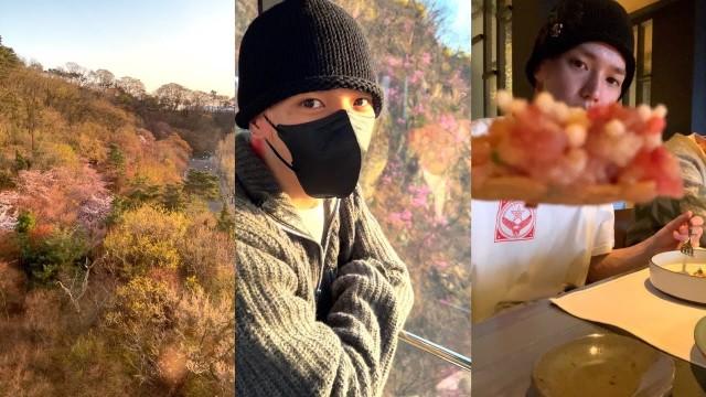 [TY Vlog] Cherry blossom viewing when there’s no cherry blossom with Zayson (Namsan Cherry Blossom viewing/Cable car/Stake house)｜Tyongielog #2