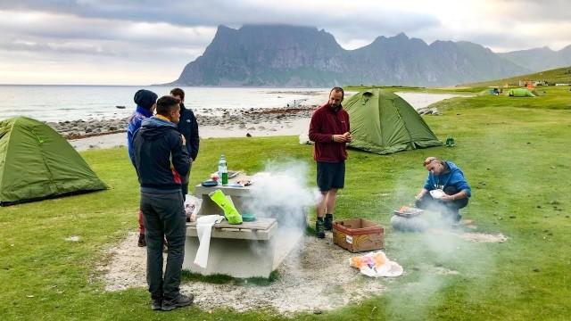 primo camping con gli iscritti
