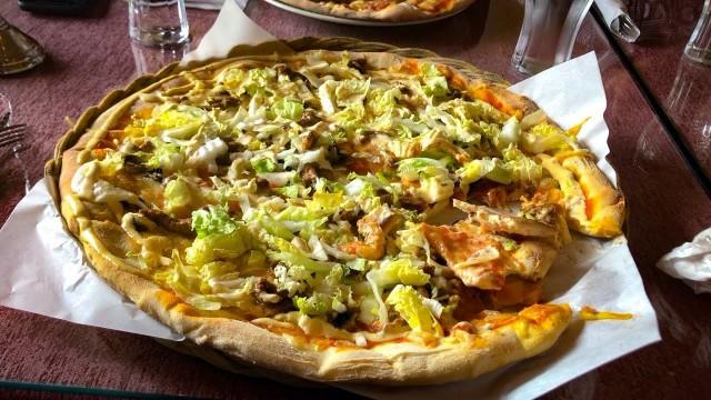 pizza kebab norvegese *spazzatura*