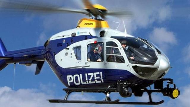 Sturzflug im Hubschrauber