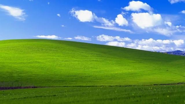 "Bliss", fond d'écran originel