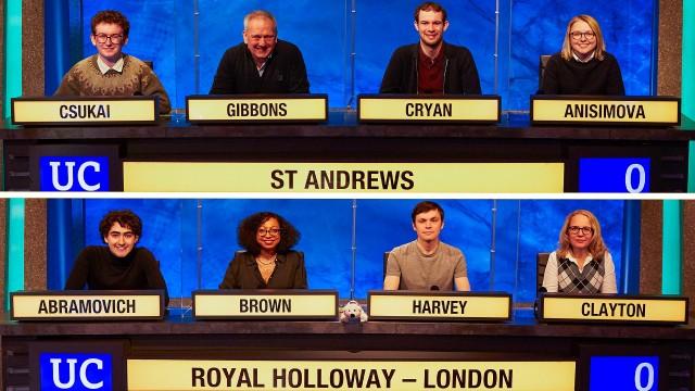 St Andrews v Royal Holloway, London