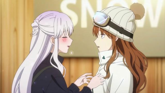 ¡La hermanita aparece! Navidad en el centro de esquí