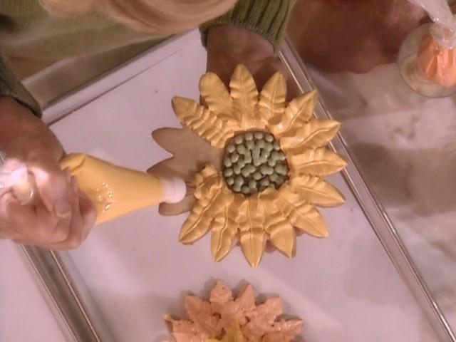 Sunflower Cookies; Paint Prep; Shrimp and Scallop Stew