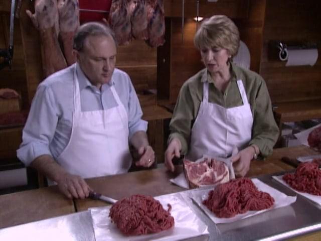 Lobster Club Burgers; Herb Garnishes; Bottle Gourd Vase