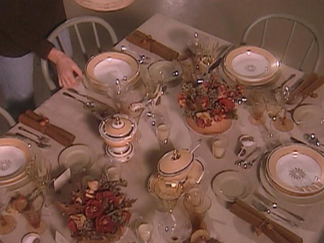 Napkin Folding; Table Setting; Chocolate Souffles