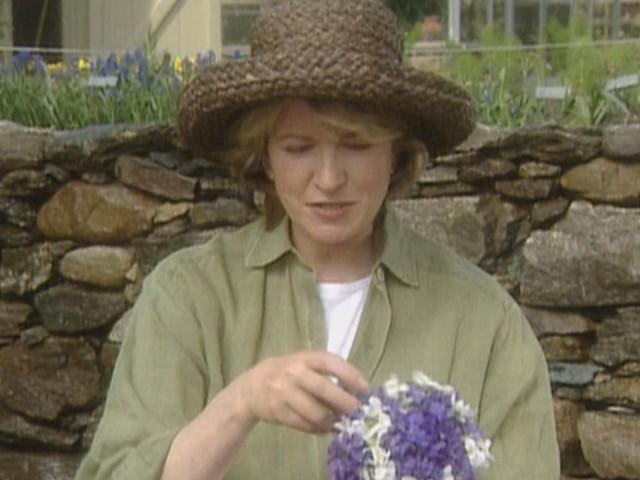 Patroon Salad; Soft-Shell Crabs; Making Violet Posies