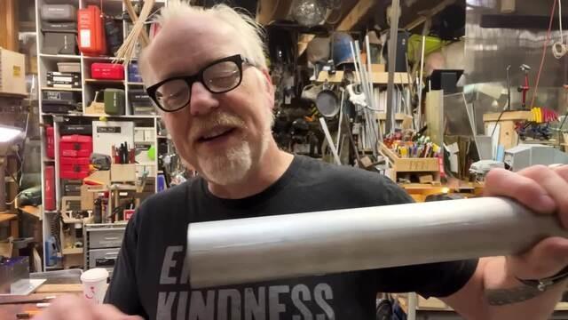 Adam Savage Builds His Own Lightsaber!