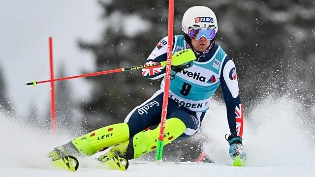 Men's Slalom from Adelboden in Switzerland 