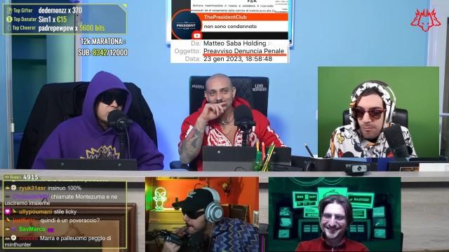 MATTEO SABA Ci DENUNCIA. - SabaGate vol.2 - Un PRESIDENTE su Twitch. | Cerbero Podcast #1670