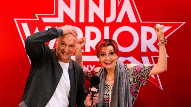 Sarah beim Ninja Warrior